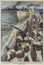 The Work of Italian Sailors in the Adriatic, the Vigilance on Our and Allied Transports Between the Two Shores
